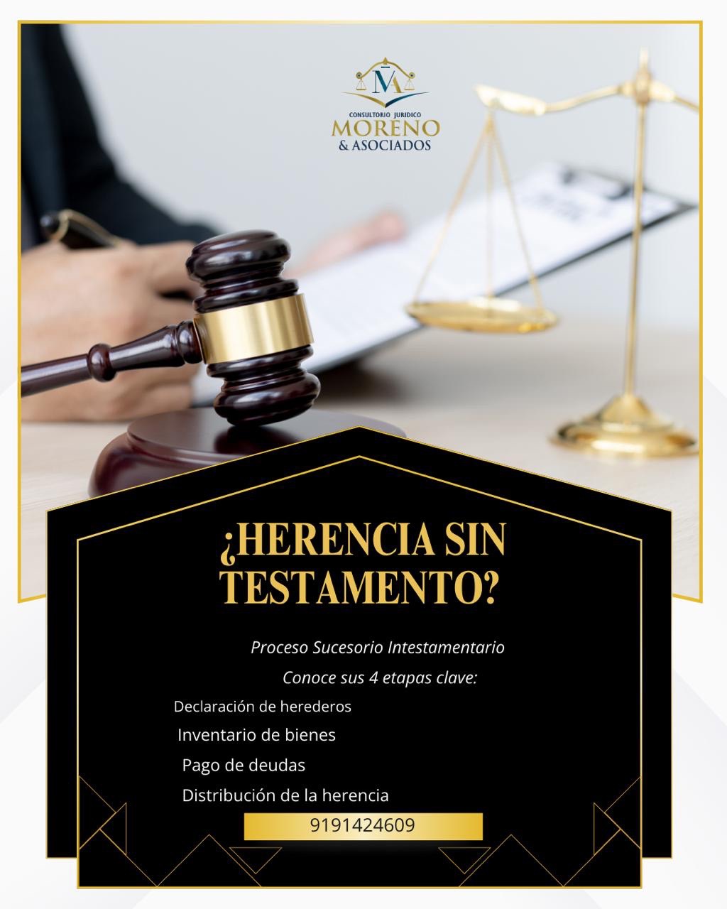 Material visual de proceso sucesorio intestamentario